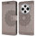 Handy Tasche für Xiaomi Redmi 14C / Poco C75 Hülle Handyhülle Klapphülle Wallet Case in Grau