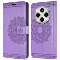 Handy Tasche für Xiaomi Redmi 14C / Poco C75 Hülle Handyhülle Klapphülle Wallet Case in Lila