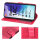 Handy Tasche für Xiaomi Redmi 14C / Poco C75 Hülle Handyhülle Klapphülle Wallet Case in Rot