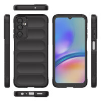 Hülle für Samsung Galaxy A05s Handyhülle Outdoor Case Cover Bumper in Schwarz