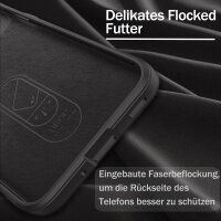 Hülle für Samsung Galaxy A05s Handyhülle Outdoor Case Cover Bumper in Schwarz