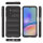 Hülle für Samsung Galaxy A05s Handyhülle Outdoor Case Cover Bumper in Schwarz