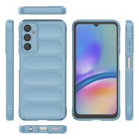 Hülle für Samsung Galaxy A05s Handyhülle Outdoor Case Cover Bumper in Hellblau