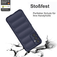 Hülle für Samsung Galaxy A05s Handyhülle Outdoor Case Cover Bumper in Blau