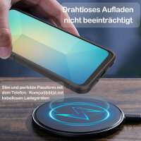 Hülle für Samsung Galaxy A16 Handyhülle Outdoor Case Cover Bumper in Schwarz