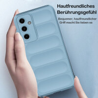 Hülle für Samsung Galaxy A16 Handyhülle Outdoor Case Cover Bumper in Hellblau