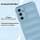 Hülle für Samsung Galaxy A16 Handyhülle Outdoor Case Cover Bumper in Hellblau