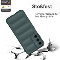 Hülle für Samsung Galaxy A55 Handyhülle Outdoor Case Cover Bumper in Grün