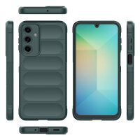 Hülle für Samsung Galaxy A55 Handyhülle Outdoor Case Cover Bumper in Grün