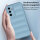 Hülle für Samsung Galaxy A55 Handyhülle Outdoor Case Cover Bumper in Hellblau
