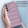 Hülle für Samsung Galaxy A55 Handyhülle Outdoor Case Cover Bumper in Lila