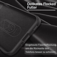 Hülle für Xiaomi 14T Handyhülle Outdoor Case Handy Tasche Silikon Back Cover Bumper in Schwarz