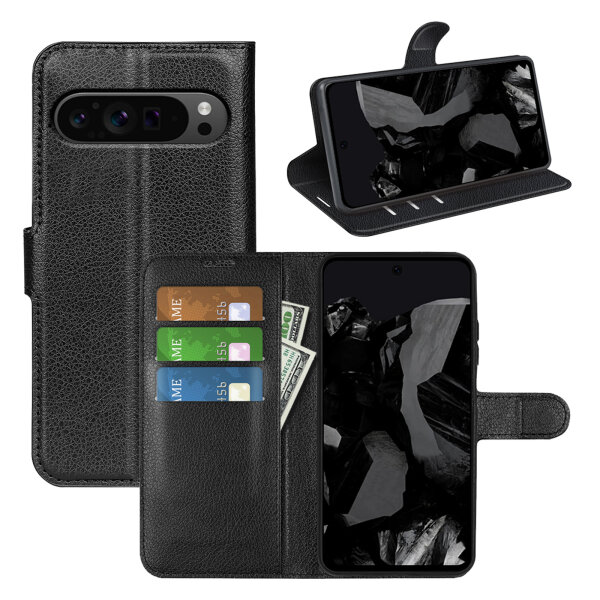 Hülle Google Pixel  9 Pro XL Handy Tasche Handyhülle Klapphülle Flip Cover Case Etui