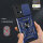 Outdoor Panzer Hülle Motorola Moto G34 Handyhülle mit Kameraschutz Ringhalter in Blau