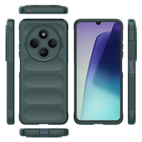 Hülle Xiaomi Redmi 14C / Poco C75 Handyhülle Outdoor Case Back Cover Handy Tasche Bumper in Grün