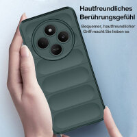 Hülle Xiaomi Redmi 14C / Poco C75 Handyhülle Outdoor Case Back Cover Handy Tasche Bumper in Grün