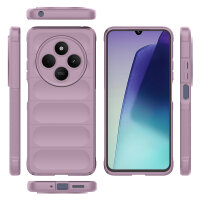 Hülle Xiaomi Redmi 14C / Poco C75 Handyhülle Outdoor Case Back Cover Handy Tasche Bumper in Lila