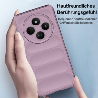 Hülle Xiaomi Redmi 14C / Poco C75 Handyhülle Outdoor Case Back Cover Handy Tasche Bumper in Lila