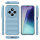 Hülle Xiaomi Redmi 14C / Poco C75 Handyhülle Outdoor Case Back Cover Handy Tasche Bumper in Hellblau