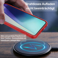 Hülle Xiaomi Redmi 14C / Poco C75 Handyhülle Outdoor Case Back Cover Handy Tasche Bumper in Rot