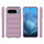 Hülle für Google Pixel 9 / 9 Pro Handyhülle Handy Tasche Back Cover Bumper TPU Case in Lila