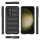 Hülle für Samsung Galaxy S24 FE Handyhülle Outdoor Case Cover Bumper in Schwarz