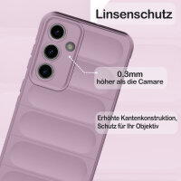Hülle für Samsung Galaxy S24 FE Handyhülle Outdoor Case Cover Bumper in Lila