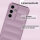 Hülle für Samsung Galaxy S24 FE Handyhülle Outdoor Case Cover Bumper in Lila