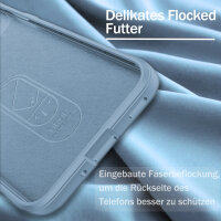 Hülle für Samsung Galaxy S24 FE Handyhülle Outdoor Case Cover Bumper in Hellblau