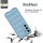 Hülle für Samsung Galaxy S24 FE Handyhülle Outdoor Case Cover Bumper in Hellblau