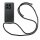 Handykett für Xiaomi 14T Pro Hülle mit Kordel Handyhülle mit Band in Schwarz