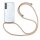Handykette für Samsung Galaxy A16 Handyhülle mit Band Hülle in Beige / Braun