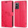 Hülle Motorola Moto G34 Handyhülle mit [Standfunktion][Kartenfächern] in Rot