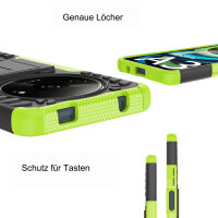 Hülle für Xiaomi Redmi A3 Handyhülle Handy Tasche Case Cover Schale TPU Bumper in Grün