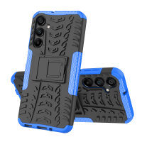 Outdoor Hülle für Samsung Galaxy A16 Handyhülle Handy Tasche Bumper TPU Silikon in Blau