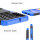 Outdoor Hülle für Samsung Galaxy A16 Handyhülle Handy Tasche Bumper TPU Silikon in Blau