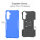 Outdoor Hülle für Samsung Galaxy A16 Handyhülle Handy Tasche Bumper TPU Silikon in Blau