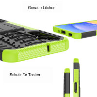 Outdoor Hülle für Samsung Galaxy A16 Handyhülle Handy Tasche Bumper TPU Silikon in Grün