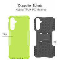 Outdoor Hülle für Samsung Galaxy A16 Handyhülle Handy Tasche Bumper TPU Silikon in Grün