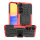 Outdoor Hülle für Samsung Galaxy A16 Handyhülle Handy Tasche Bumper TPU Silikon in Rot