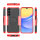 Outdoor Hülle für Samsung Galaxy A16 Handyhülle Handy Tasche Bumper TPU Silikon in Rot