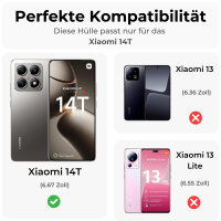 360° Grad Hülle Xiaomi 14T Rundum vollschutz...