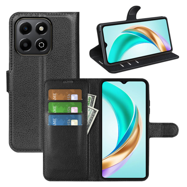 Handy Tasche Honor X6A / X6B Hülle Wallet Case Handyhülle Flip Case Schtz Cover Etui