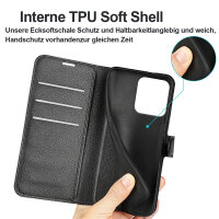 Handy Tasche Motorola Moto G75 Handyhülle Flip Cover Wallet Case Hülle Etui