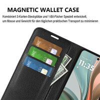 Handy Tasche Motorola Moto G75 Handyhülle Flip Cover Wallet Case Hülle Etui