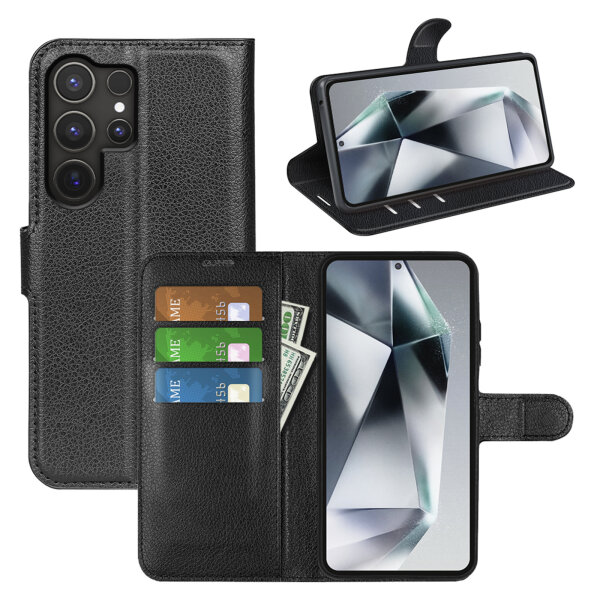 Hülle für Samsung Galaxy S25 Ultra Handyhülle Handy Tasche Klapphülle Flipcase Etui