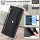 Handykette Samsung Hülle mit Band Handyhülle Kartenfächer PU Leder Umhängetasche Galaxy S25+ in Schwarz