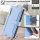Handykette Samsung Hülle mit Band Handyhülle Kartenfächer PU Leder Umhängetasche Galaxy S25 Ultra in Hellblau
