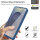 360° Grad Hülle für Samsung Galaxy S25 Ultra mit Integriertem Displayschutz Blau