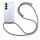Handykette für Samsung S25+ Handyhülle mit Band Hülle Galaxy S25+ in Grau